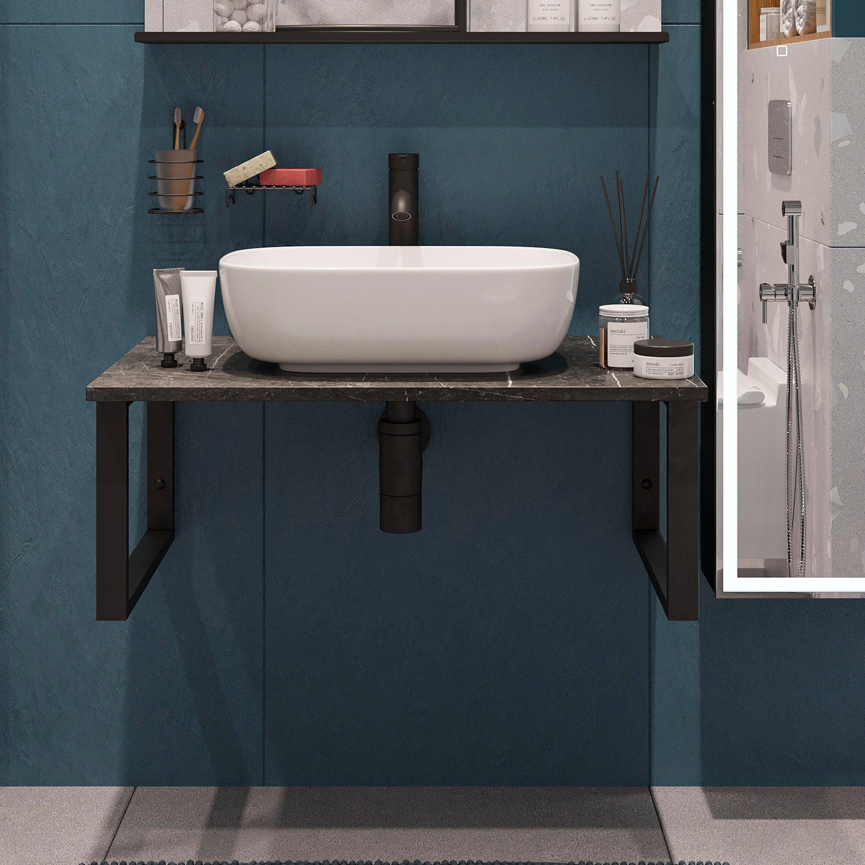 DIWO ELISTA S RAKOVINOY MODUO 50 SQUARE P000055123 16