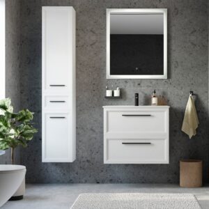 Мебель для ванной STWORKI Эстерсунд 75 белая матовая 440898
