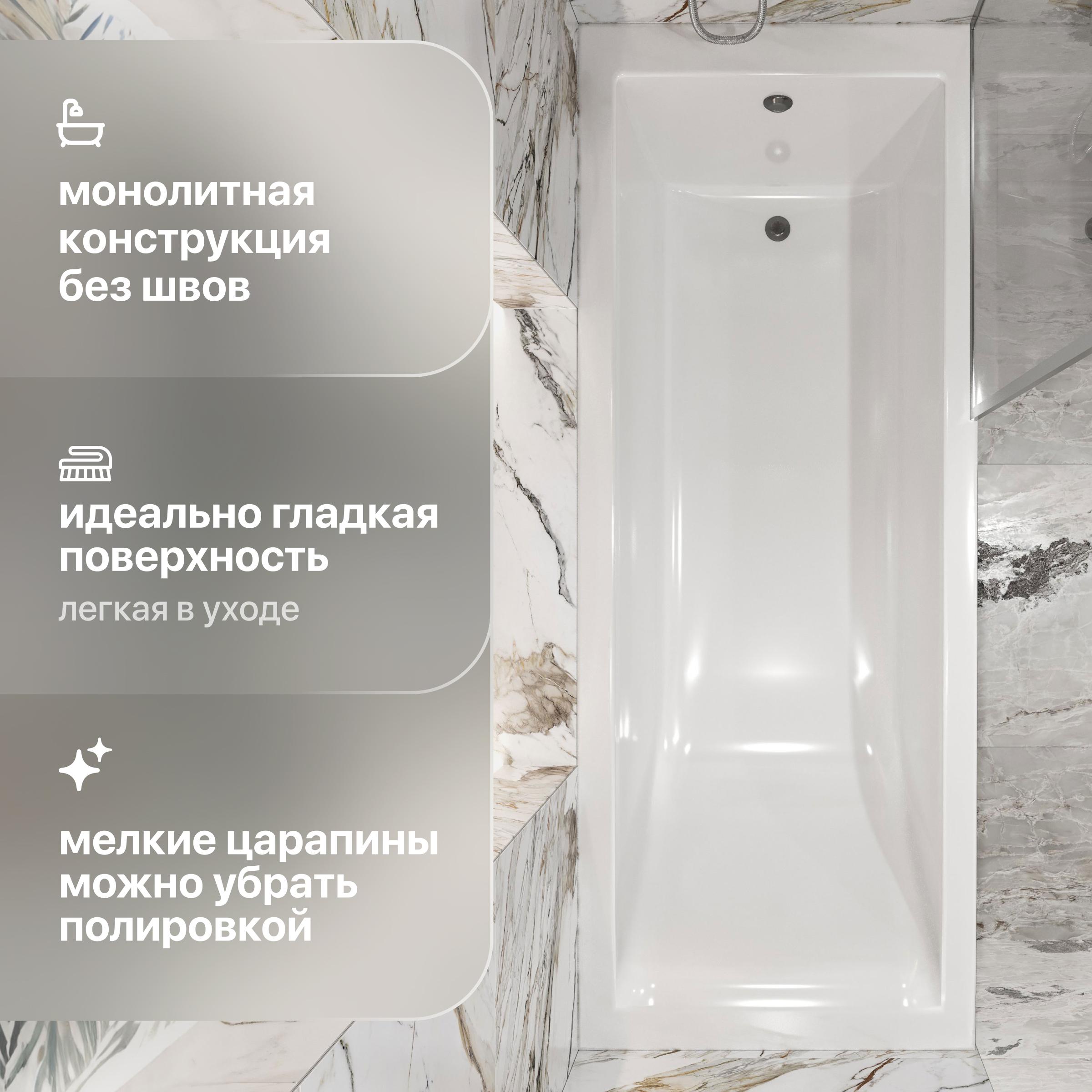 ванна из искусственного камня stworki olborg