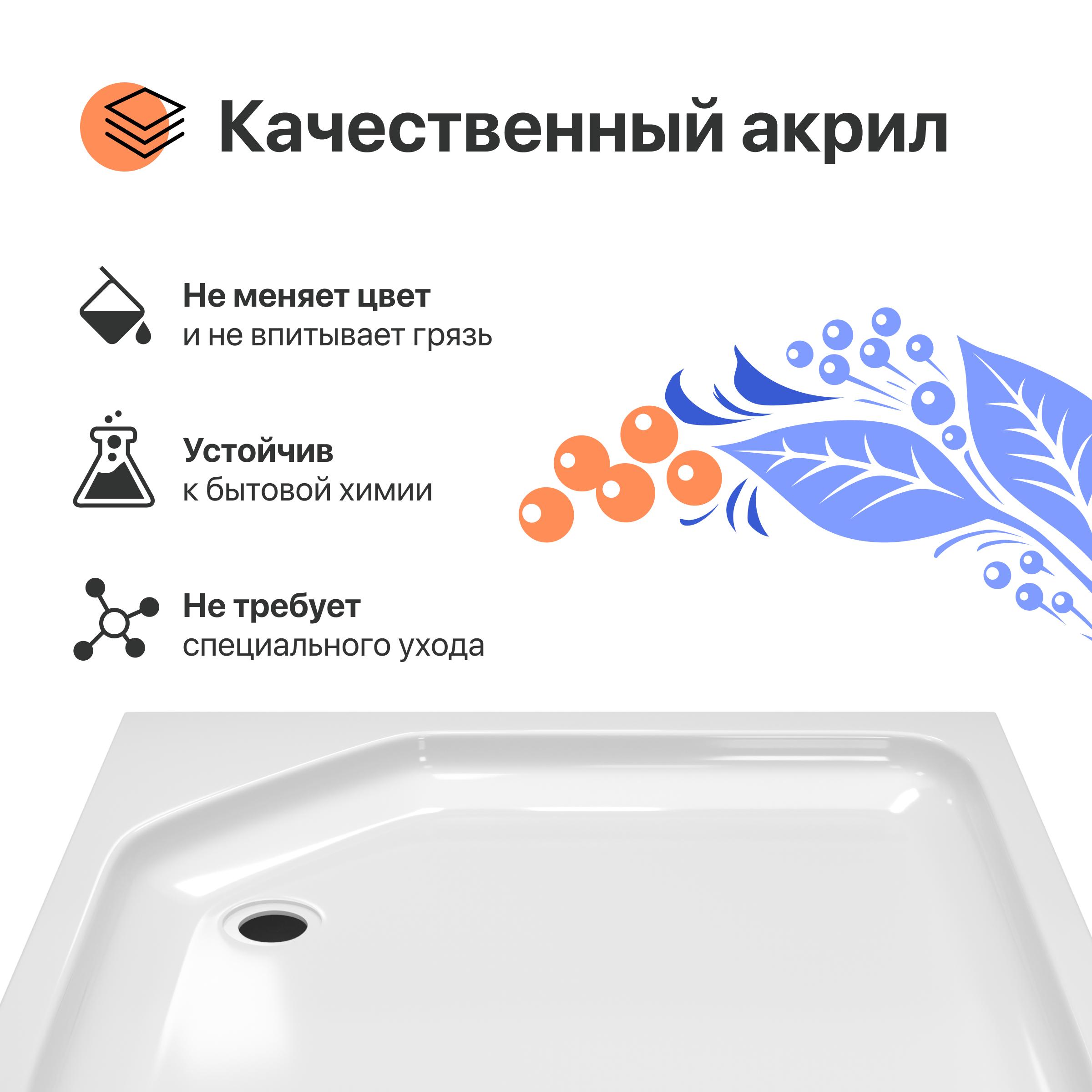 поддон низкий diwo
